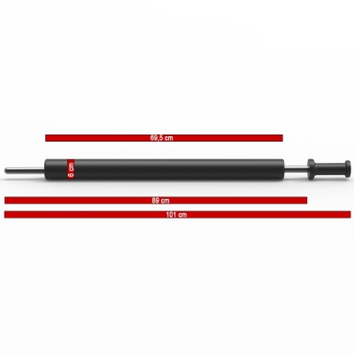 ATX Pin Pipe Safety - Notablagen 700 - 70 cm / Paar