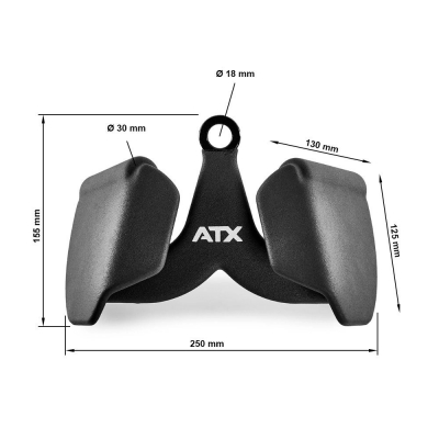 ATX Foam Grip - Rudergriff eng 15 cm - outside