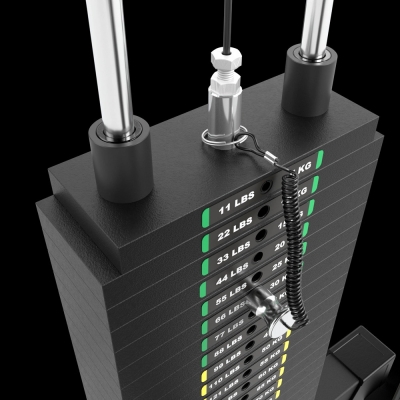 ATX Latzug und Ruderzug LMSW-700 - 115 kg Steckgewichte