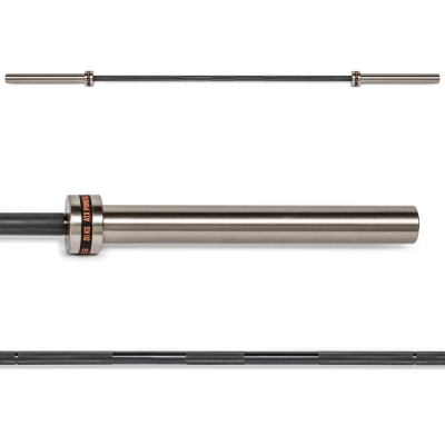 ATX Powerlifting Training Bar - 165K - Black Oxid/Chrom