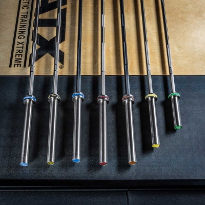 ATX Powerlifting Training Bar - 165K - Black Oxid/Chrom