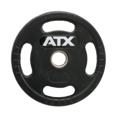 4-Grip Hantelscheiben - Gummi - 50 mm - ATX Logo