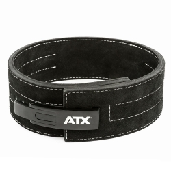 ATX Power Belt Clip - Veloursleder - schwarz - Größe S - XXL