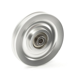 Seilrolle / Umlenkrolle - Aluminium Ø 115 mm