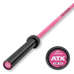 ATX Cerakote Womens Bar 15 kg - Langhantelstange in Prison Pink