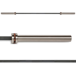 ATX Powerlifting Training Bar - 165K - Black Oxid/Chrom
