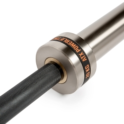 ATX Powerlifting Training Bar - 165K - Black Oxid/Chrom