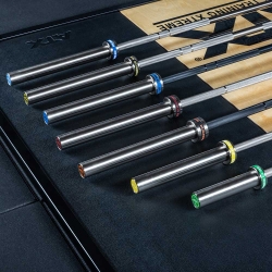 ATX Powerlifting Training Bar - 165K - Black Oxid/Chrom