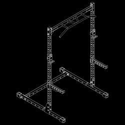 ATX Half Rack 510 - H�he 195 cm