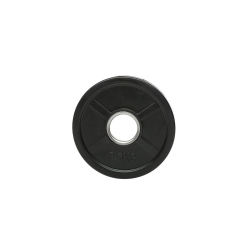 Hantelscheiben Gummi-Gripper - 50 mm - schwarz